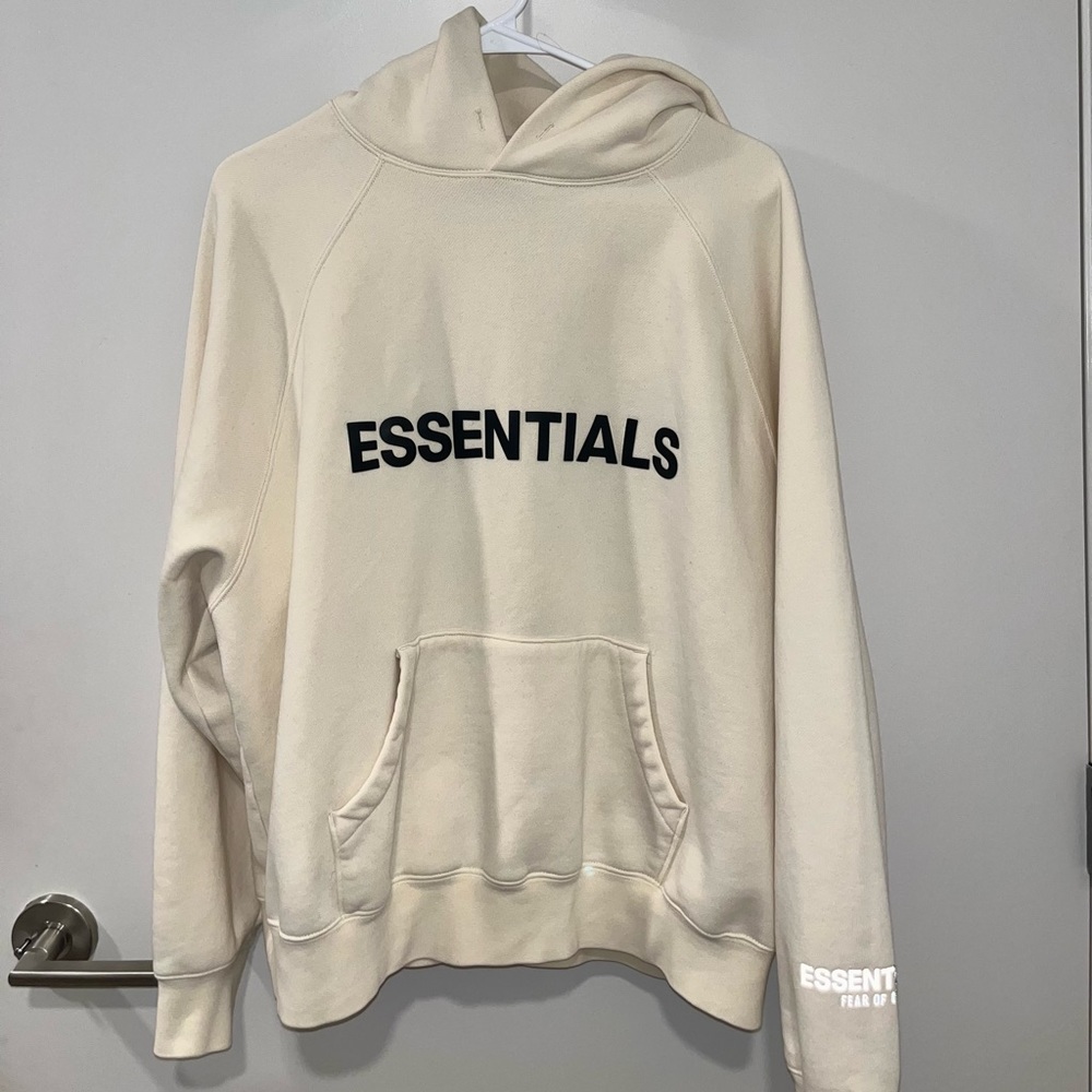 Essentials Fear of God Cream/Beige Hoodie
